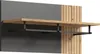 trendteam Garderobe Esteban Garderobenpaneel, Anthrazit Produktbild-Vorschau 2