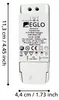 EGLO 92348, Herkömmlicher Beleuchtungstransformator, Weiß, Produktbild-Vorschau 7