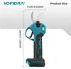 YOFIDRA Akku-Gartenschere bürstenlos 30mm Öffnung, 2 Gänge, Produktbild-Vorschau 8