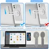Magnetický držák telefonu na notebook, nastavitelný boční Náhled obrázku produktu 2