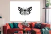MuchoWow® Poster Schmetterling - Vintage - Schwarz und weiß Produktbild-Vorschau 2