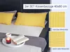 2er Set Kissenbezüge mit HV20 100% Baumwolle, 40x80 cm in Produktbild-Vorschau 4
