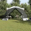 vidaXL Moskitonetz-Zelt mit Dach Grau 434 x 434 x 230 cm Produktbild-Vorschau 3