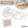 MAMOI® lezecký rám lezecký trojúhelník vnitřní 4 v 1 SET. Náhled obrázku produktu 3
