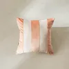 HOMLA MANO Obliečka na vankúš s prúžkami v béžovej farbe Náhľad obrázku produktu 5