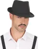 Schwarzer Borsalino Hut für Erwachsene Produktbild-Vorschau 2