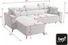 Ecksofa Bella I Maxi mit Schlaffunktion und Stauraum für Produktbild-Vorschau 7