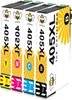Four ink cartridges are lined up and angled towards the viewer. Produktbild-Vorschau