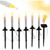 Solar Lichterkette 6 in 1 LED Kerzen Warmes Licht Produktbild-Vorschau 3