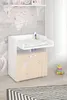Wickelkomode 700 Shefa Kids, Amis, weiß-Pastell Eiche Produktbild-Vorschau 4