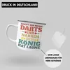 Trendation - Dart Emaille Tasse Dartpfeil Reicht Mir Meine Produktbild-Vorschau 4