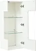 Merax TV Wohnwand Set 3-teilig mit LED, Hochglanz Produktbild-Vorschau 9