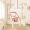3-in-1 Babyschaukel aus Holz rosa – für drinnen, ab 2 Produktbild-Vorschau 5