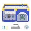 LZQ Laufstall Baby 127x127cm, Laufgitter Baby Absperrgitter Produktbild-Vorschau 16
