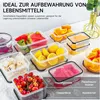 Frischhaltedose 24 Stück Dosen Set mit Deckel Vorratsdosen Produktbild-Vorschau 2