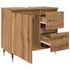 Design Badschrank Artisan-Eiche 65x33x60 cm Holzwerkstoff, Produktbild-Vorschau 7