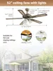 Stropný ventilátor v antickom bronzovom vyhotovení s Náhľad obrázku produktu 5