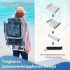 Zestaw 2 krzeseł plażowych COSTWAY ze stolikiem, lekkie Podgląd zdjęcia produktu 9