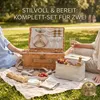 JENS Living 2-Personen Picknick-Set | Hochwertiger Produktbild-Vorschau 2