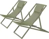 home24 Liegestuhl - 2er-Set - Stahl / Polyrattan Produktbild-Vorschau 4