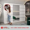 Kleiderschrank, Schiebetürenschrank Schlafzimmer, Schrank Produktbild-Vorschau 5