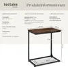 tectake® Beistelltisch Cardiff 55,5x35x67cm Produktbild-Vorschau 5