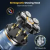 Glatzen Rasierer Herren Elektrisch 6D, 2 Modi Head Shaver Produktbild-Vorschau 2
