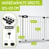 BOMI® Türschutzgitter zum Klemmen 63-251 cm | Ohne Bohren | Produktbild-Vorschau 2