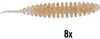 Trout Master Master Worm 65mm - 8 Gummiköder zum Produktbild-Vorschau 2