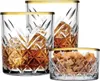 Pasabahce Timeless Golden Touch 3 teilig Produktbild-Vorschau 1