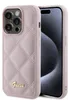 Guess Quilted Metal Logo-Hülle für iPhone 15 Pro Max  Rosa Produktbild-Vorschau 19