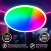 Lampa sufitowa Płaski Panel LED Ściemnialny Zdalne Podgląd zdjęcia produktu 2