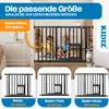 KIDIZ® Absperrgitter zum Klemmen mit Katzenklappe, Produktbild-Vorschau 8