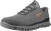 A single gray Skechers shoe is shown from a side angle against a white background. Produktbild-Vorschau