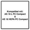 Metabo 5 Vliesbeutel 6 l, AS 18 L PC Compact Produktbild-Vorschau 5