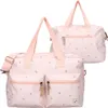 Große Rosa Baby Wickeltasche | mit Wickelunterlage | Produktbild-Vorschau 2