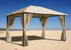 4 Seitenteile für Pavillon Paris 3x4m Seitenwand Sand Produktbild-Vorschau 6