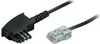 2m Telefon Kabel DSL Kabel TAE F Stecker auf RJ45 Stecker Produktbild-Vorschau 3