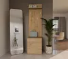Kleiderständer mit Schrank Duo Eiche Artisan Produktbild-Vorschau 6