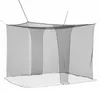 Mosquito Net pro postel 156 síť Černá 220 x 150 x 180 cm Náhled obrázku produktu 1