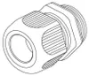 Kleinhuis 1234VM2001 IPON-Kabel- Verschraubung vollm. M20 Produktbild-Vorschau 3