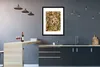 MuchoWow® Gerahmtes Poster Tierhaut - Schlange - Gold 60x80 Produktbild-Vorschau 5