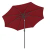 SONGMICS Sonnenschirm Ø300 cm UPF 50+ beidseitig um 30° Produktbild-Vorschau 7