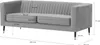 Dreisitzer-Sofa Slender - helllila - Velluto 14 Produktbild-Vorschau 6