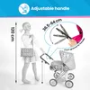 Puppenwagen 3-in-1 – Gondel und Buggy mit Tasche und Produktbild-Vorschau 3