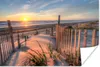 MuchoWow® Poster Strand - Meer - Düne - Sonnenuntergang - Produktbild-Vorschau 1