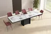 Design Esstisch HFE-111 Hochglanz ausziehbar Tisch Produktbild-Vorschau 2
