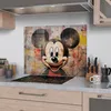 DEQORI Küchenrückwand Glas 80x60 cm 'Urbane Nostalgie' Produktbild-Vorschau 2