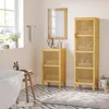 HOMCOM Meuble de rangement en bambou armoire de rangement Voir les images du produit 2