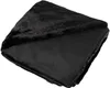 Wohndecke HEAVEN Felloptik aus 100% Polyester, Schwarz, ca. Produktbild-Vorschau 4